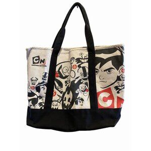 Cartoon Network Cotton Canvas Tote Bag Ben 10 Fosters Home For Imaginary Friends